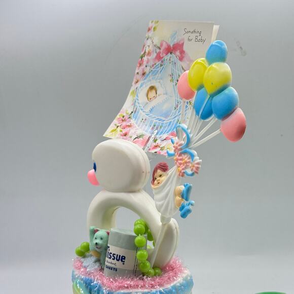 Kitschy Baby Duckie Centerpiece - Assemblage Diorama Decor - Picture 4 of 6